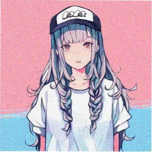 读者头像：浅珊瑚色便签拼贴